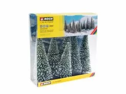 NOCH Tannen 14-18 cm, schneebedeckt, 6 Stück