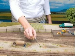 NOCH Grasbüschel 9 mm, Mini-Set-XL, blühend Weiss 42 Stück -Modelleisenbahnen Verkäufe 193419231 xxl 6