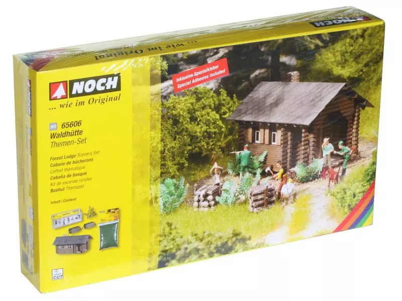 NOCH Waldhütte Laser-Cut Bausatz H0 3 NOCH Waldhütte Laser-Cut Bausatz H0