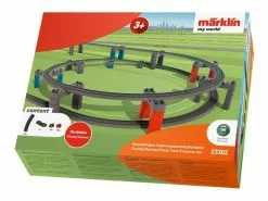 Märklin Ergänzungspackung zur my world Hochbahn, Kunststoffgleis H0