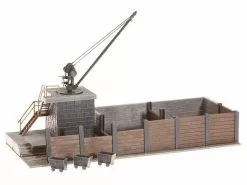 Faller Kleinbekohlung mit Verladekran H0