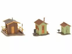 Faller Streckenhäuschen, 3 Stück, H0