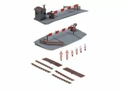 Faller Beschränkter Bahnübergang mit Wärterhäuschen H0