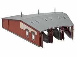 Faller Ringlokschuppen 3-ständig H0