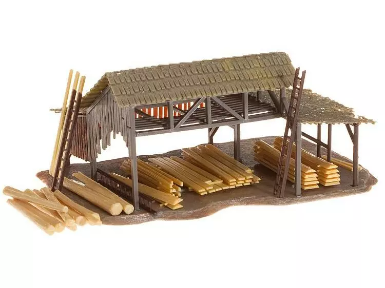 Faller Holzlager H0 3 Faller Holzlager H0