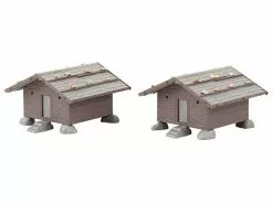 Faller Heustadel, 2 Stück H0