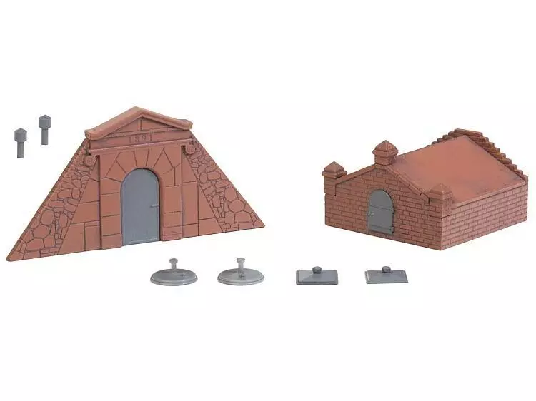 Faller Brunnen und Qülleinfassungen H0 3 Faller Brunnen und Qülleinfassungen H0