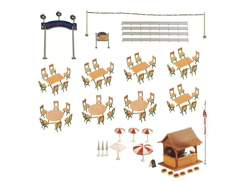 Faller Biergarten H0 3 Faller Biergarten H0