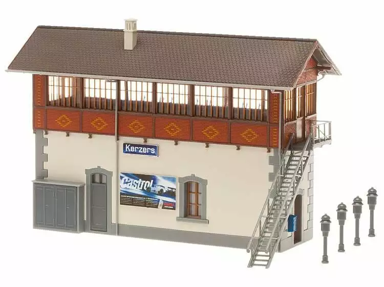 Faller Stellwerk Kerzers H0 3 Faller Stellwerk Kerzers H0