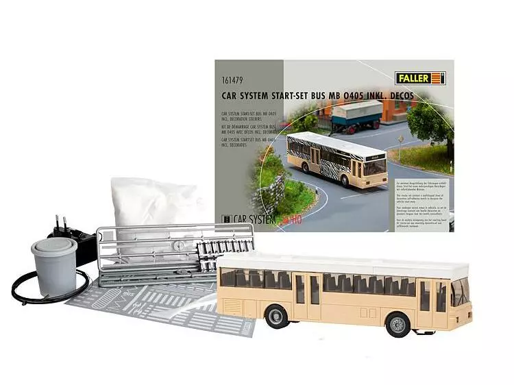 Faller Start-Set Car System Bus Mercedes Benz O405 H0 4 Faller Start-Set Car System Bus Mercedes Benz O405 H0 – Bild 2
