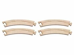 Faller Car System Laser-Street Fahrbahn Bogen 45° R268, 4x, H0