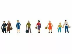 Faller Figuren Wartende Passanten H0