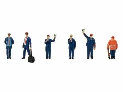 Faller Figuren Bahnpersonal Epoche V H0