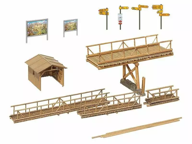 Faller Wanderrouten-Zubehör H0 3 Faller Wanderrouten-Zubehör H0