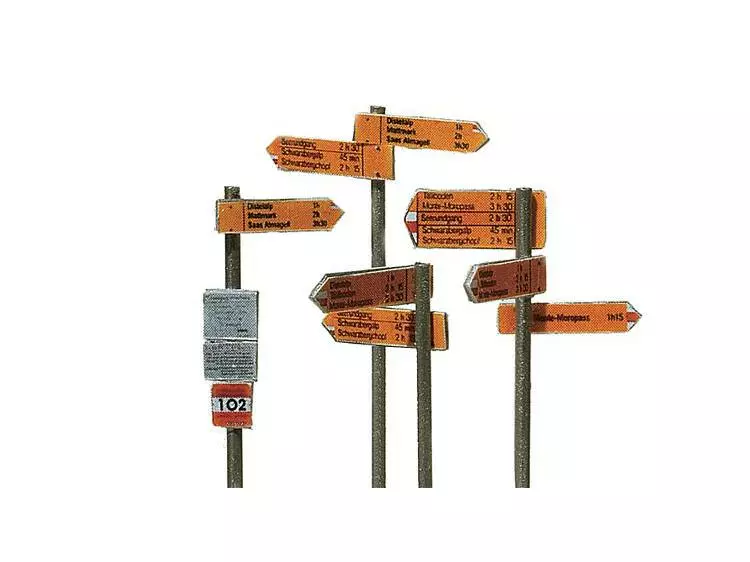 Faller Wanderrouten-Zubehör H0 4 Faller Wanderrouten-Zubehör H0 – Bild 2