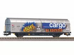 Piko Grossraumschiebewandwagen Hbbillnss SBB mit Graffiti H0