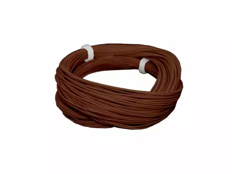 ESU Kabel 10m Braun H0 3 ESU Kabel 10m Braun H0
