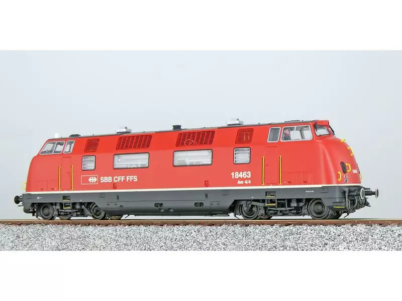 ESU Diesellokomotive SBB Am 4/4 Nr 18463 Ep IV, H0 3 ESU Diesellokomotive SBB Am 4/4 Nr 18463 Ep IV, H0