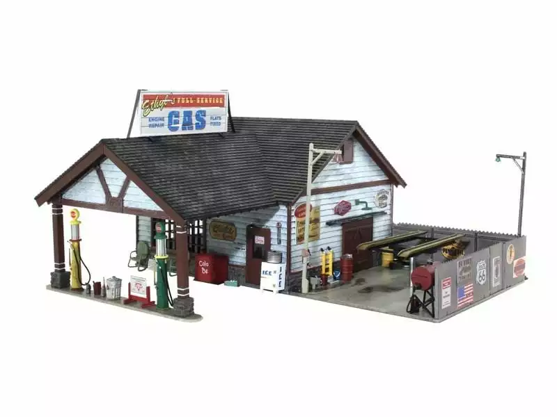 Woodland Scenics Ethyl's Gas & Service H0 3 Woodland Scenics Ethyl's Gas & Service H0
