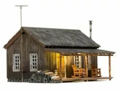 Woodland Scenics Rustic Cabin H0