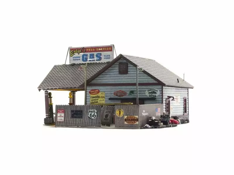 Woodland Scenics Ethyl's Gas & Service H0 4 Woodland Scenics Ethyl's Gas & Service H0 – Bild 2
