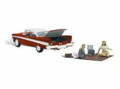 Woodland Scenics USA Oldtimer Coupe & Picknick H0
