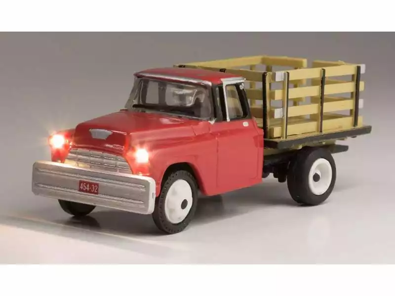 Woodland Scenics Oldtimer Truck Heavy Hauler, LED H0 3 Woodland Scenics Oldtimer Truck Heavy Hauler, LED H0