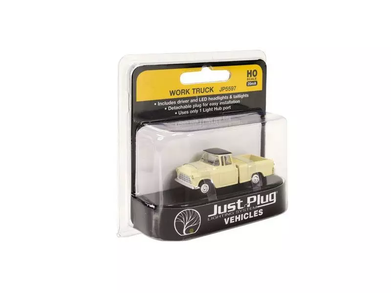 Woodland Scenics Oldtimer Pickup Truck, LED H0 6 Woodland Scenics Oldtimer Pickup Truck, LED H0 – Bild 4