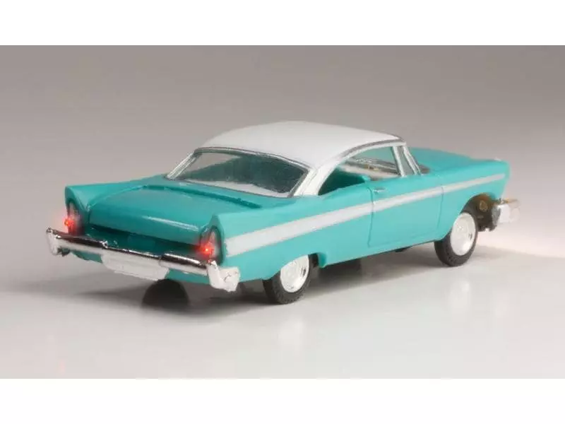 Woodland Scenics USA Oldtimer Coupe «Fancy Fins», LED H0 4 Woodland Scenics USA Oldtimer Coupe «Fancy Fins», LED H0 – Bild 2