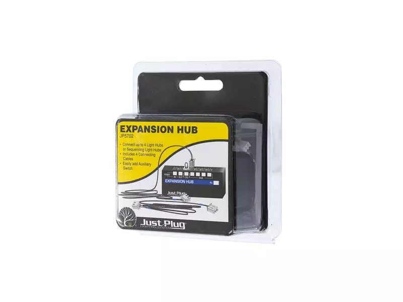 Woodland Scenics Expansion Hub Just Plug LED, H0 5 Woodland Scenics Expansion Hub Just Plug LED, H0 – Bild 3