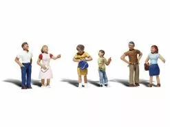 Woodland Scenics Figuren Schaufensterbummler H0