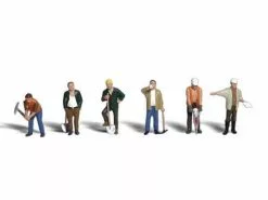 Woodland Scenics Figuren Strassenbauarbeiter H0