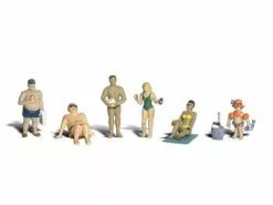 Woodland Scenics Figuren Badegäste H0