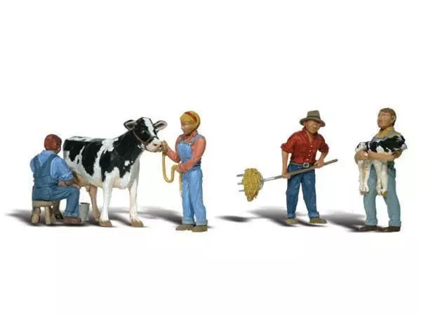 Woodland Scenics Figuren Milchbauern H0 3 Woodland Scenics Figuren Milchbauern H0