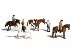Woodland Scenics Figuren Pferdereiter H0