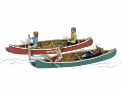 Woodland Scenics Figuren Kanufahrer H0