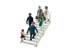 Woodland Scenics Figuren Personen auf einer Treppe H0