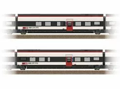 Trix Ergänzungswagen-Set 1 zum RABe 501 Giruno ,DC, H0