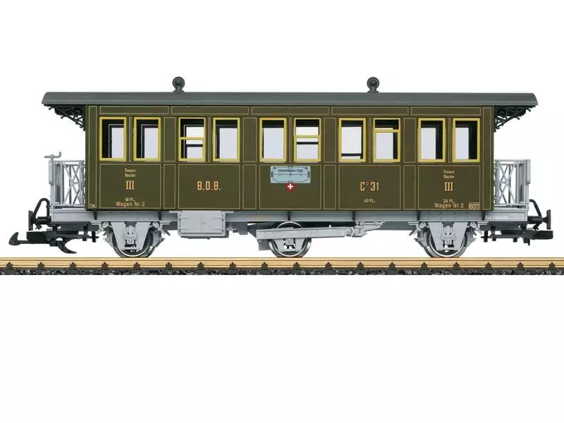 LGB Personenwagen C 31, BDB, Spur G 3 LGB Personenwagen C 31, BDB, Spur G