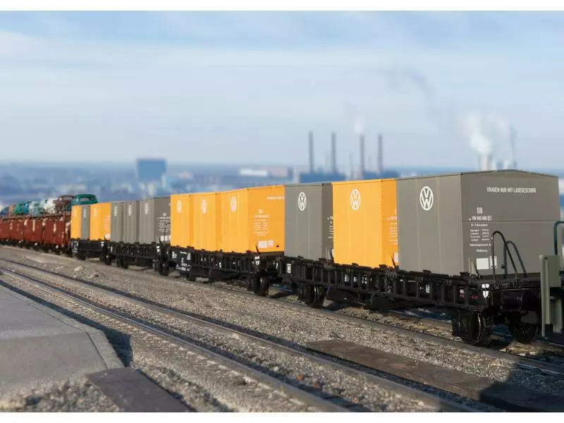 Märklin Behälter-Transportwagen Laabs EP IV, AC, H0 4 Märklin Behälter-Transportwagen Laabs EP IV, AC, H0 – Bild 2