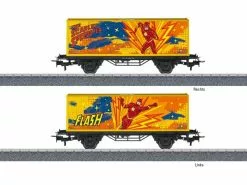Märklin Containerwagen The Flash Start up, H0