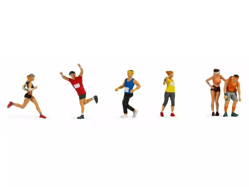 NOCH Figuren Marathonläufer H0 3 NOCH Figuren Marathonläufer H0