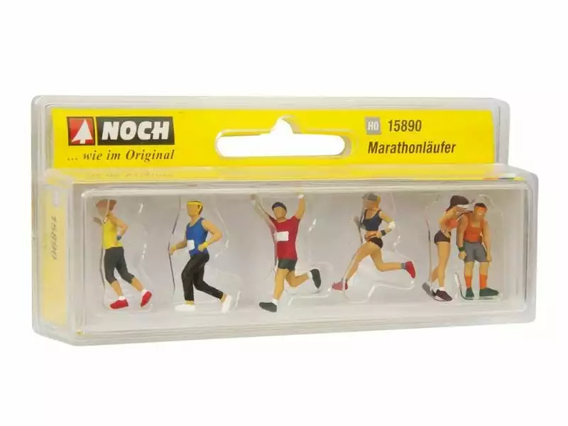NOCH Figuren Marathonläufer H0 4 NOCH Figuren Marathonläufer H0 – Bild 2