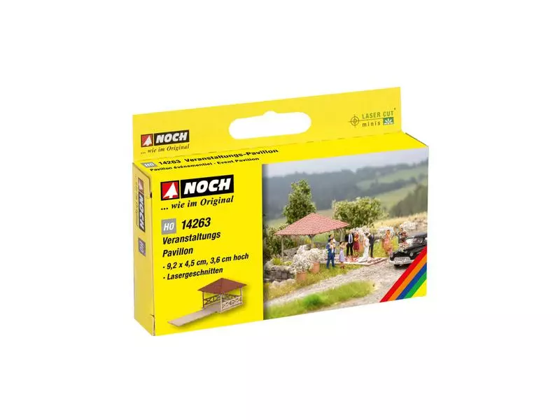 NOCH Veranstaltungs-Pavillon H0 4 NOCH Veranstaltungs-Pavillon H0 – Bild 2