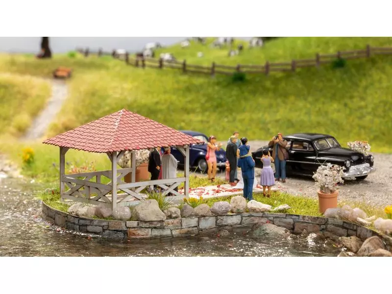 NOCH Veranstaltungs-Pavillon H0 5 NOCH Veranstaltungs-Pavillon H0 – Bild 3