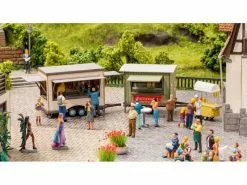 NOCH Mobile Imbissstände 2 Stück, H0 -Modelleisenbahnen Verkäufe 225541109 xxl