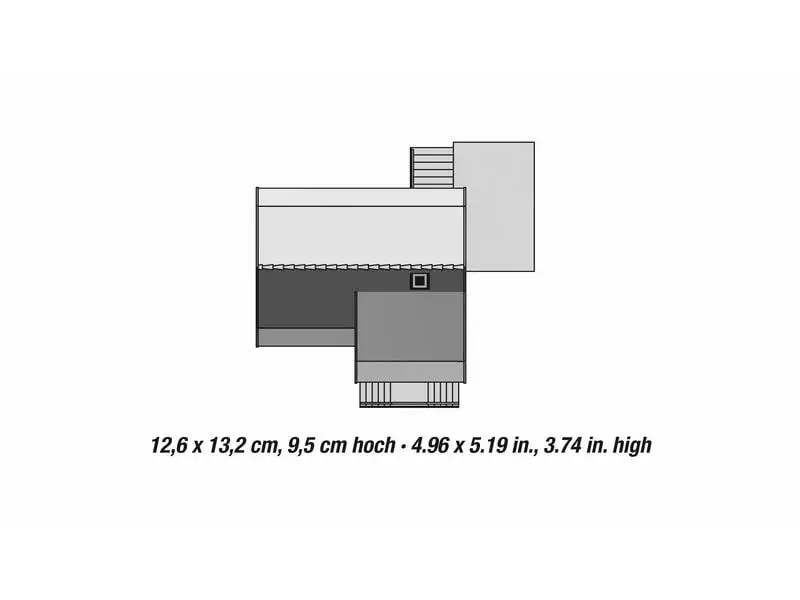 NOCH Siedlungshaus mit Garage H0 7 NOCH Siedlungshaus mit Garage H0 – Bild 5