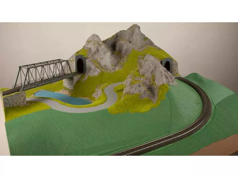 NOCH Start-Set Modellbahn-Anlagenbau H0 8 NOCH Start-Set Modellbahn-Anlagenbau H0 – Bild 6