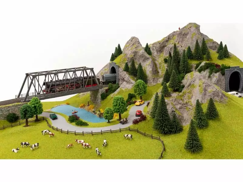 NOCH Start-Set Modellbahn-Anlagenbau H0 4 NOCH Start-Set Modellbahn-Anlagenbau H0 – Bild 2