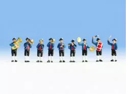 NOCH Figuren Musikkapelle 9 Stück, H0